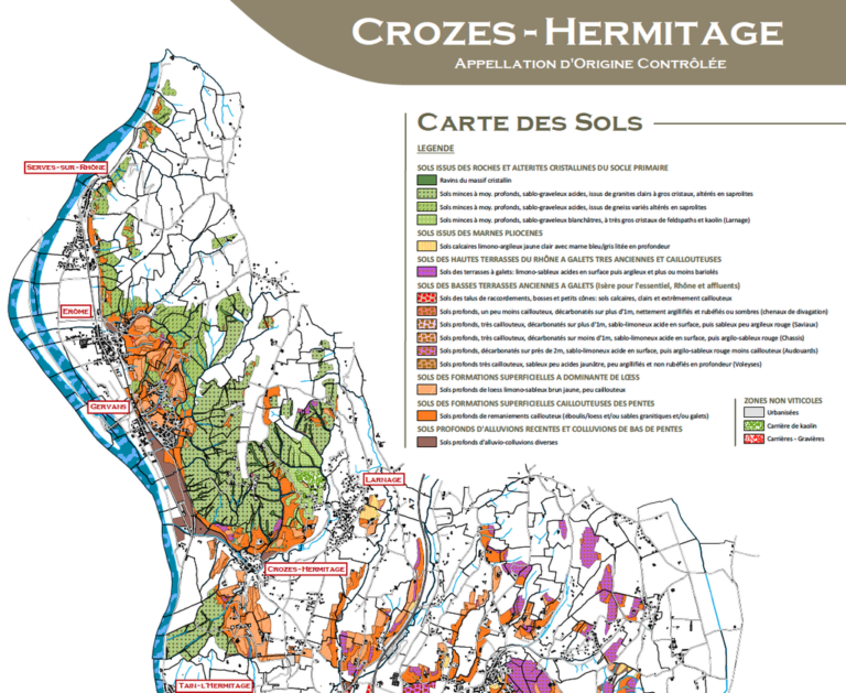 Cartographie du terroir AOC